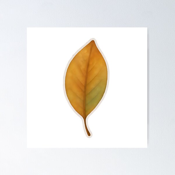 Item preview, Watercolor Botanical Leaves Nature Inspired Collection: Magnolia designed and sold by PinUpPizzazz.