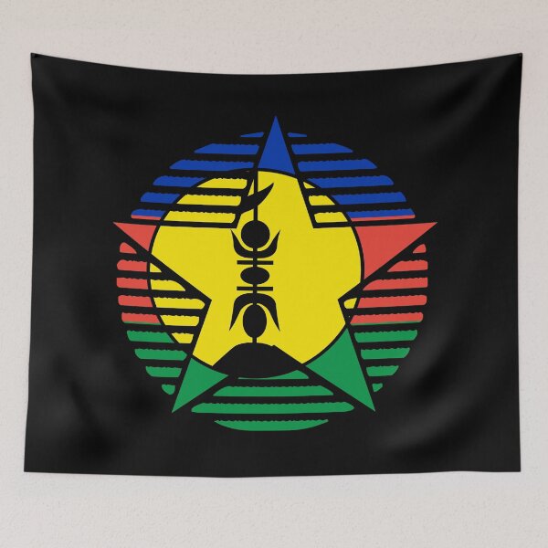 Item preview, Retro New Caledonia Flag Star NC designed and sold by shitpostee.