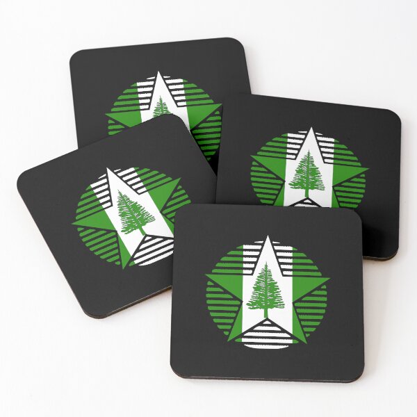 Item preview, Retro Norfolk Island Flag Star NF designed and sold by shitpostee.