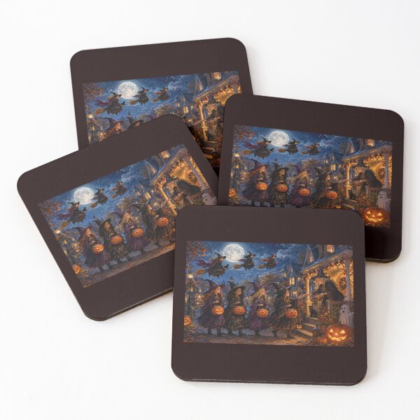 Item preview, Witches for Halloween designed and sold by Always Good Affs.
