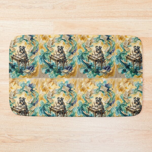 Item preview, Schnauzer Poet designed and sold by PictoVibe.