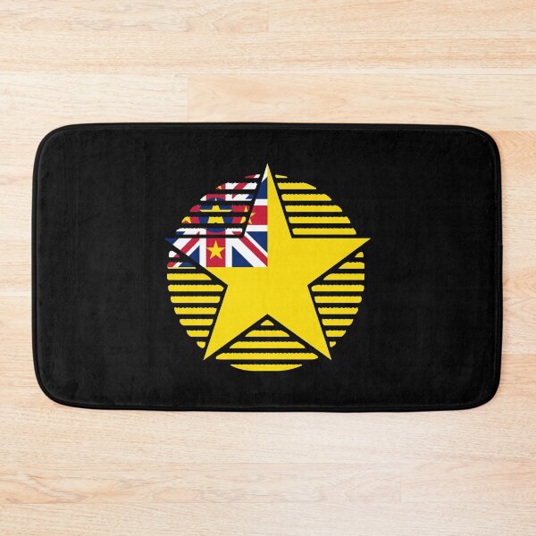 Item preview, Retro Niue Flag Star NU designed and sold by shitpostee.