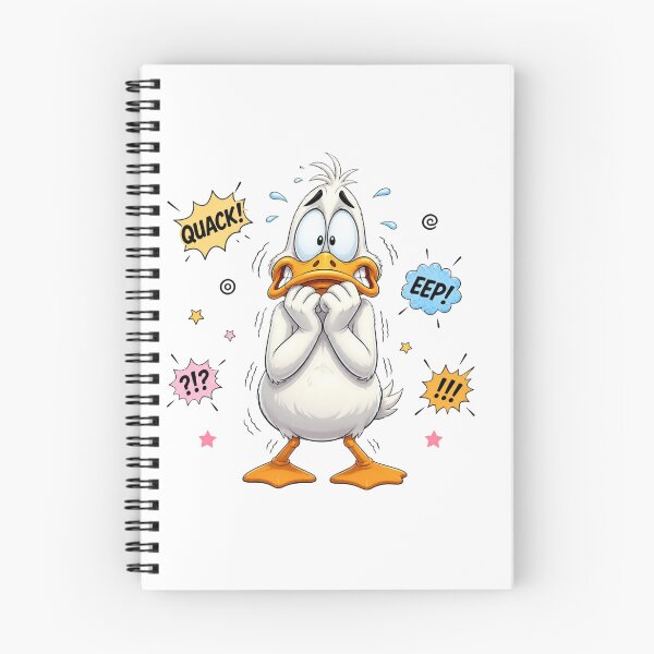 Item preview, Quack Panic Playful Duckie designed and sold by FlowerSeller1.