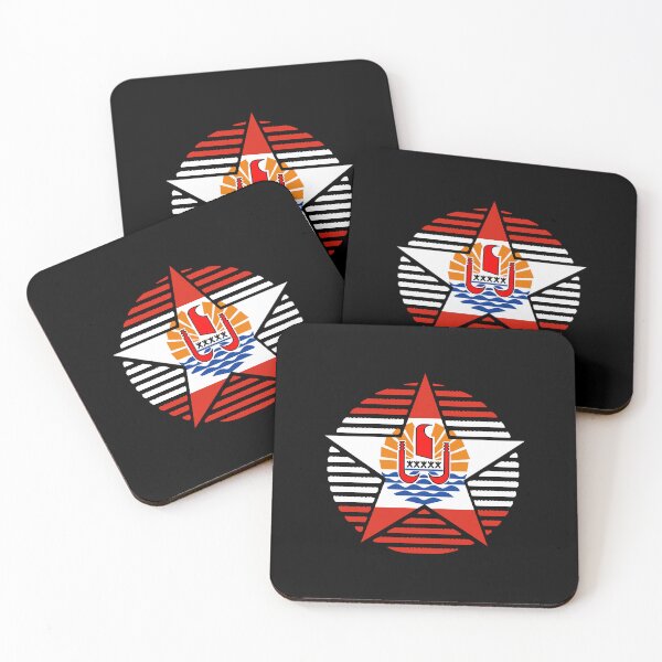 Item preview, Retro French Polynesia Flag Star PF designed and sold by shitpostee.
