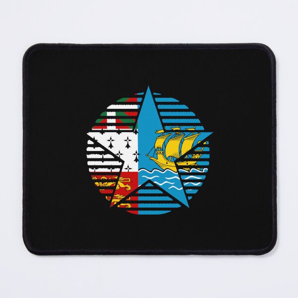 Item preview, Retro Saint Pierre and Miquelon Flag Star PM designed and sold by shitpostee.