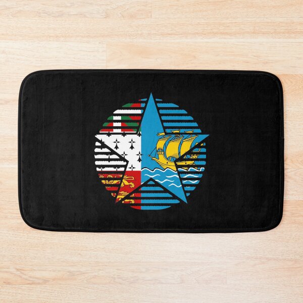 Item preview, Retro Saint Pierre and Miquelon Flag Star PM designed and sold by shitpostee.