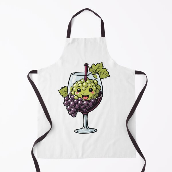 Item preview, Cute Wine Glass Character with Grapes Pop Art Halftone Style – Wine lover gift designed and sold by michallechowicz.