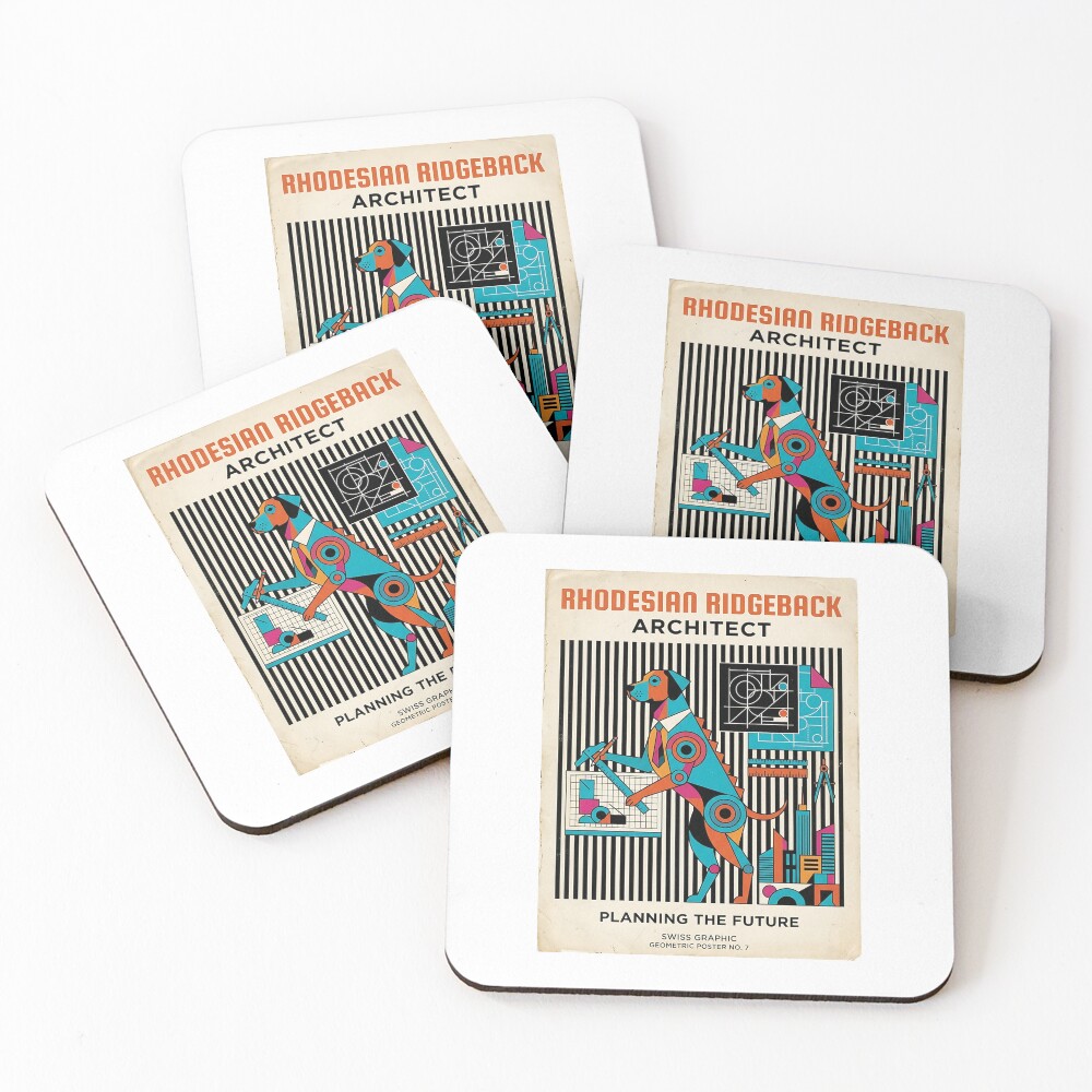 Item preview, Coasters (Set of 4) designed and sold by PictoVibe.