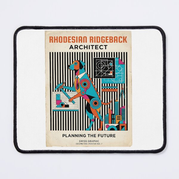 Item preview, Rhodesian Ridgeback Architect designed and sold by PictoVibe.