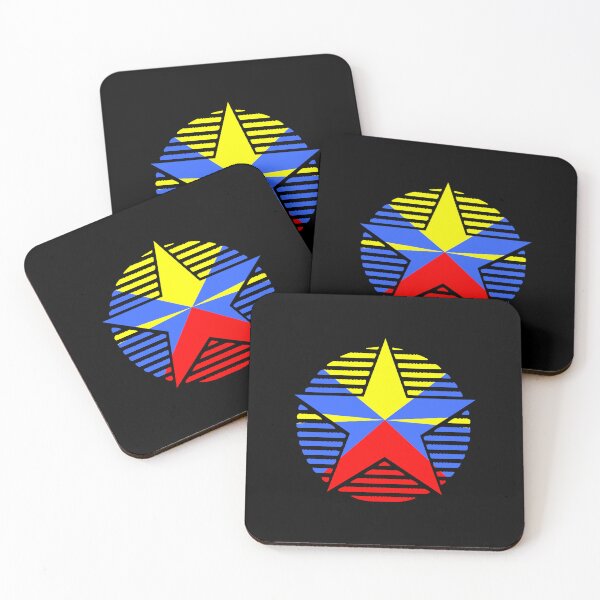 Item preview, Retro Réunion Flag Star RE designed and sold by shitpostee.