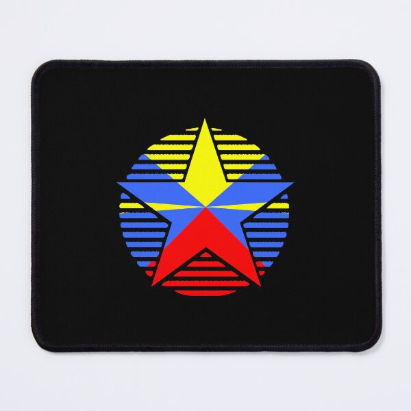 Item preview, Retro Réunion Flag Star RE designed and sold by shitpostee.
