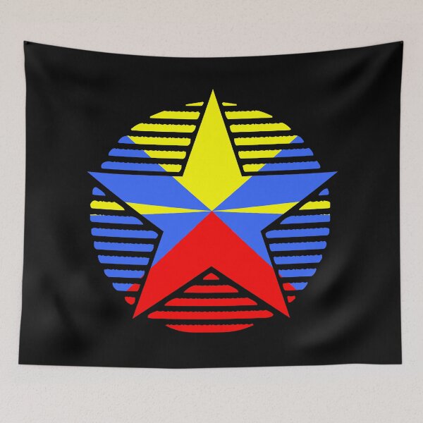 Item preview, Retro Réunion Flag Star RE designed and sold by shitpostee.