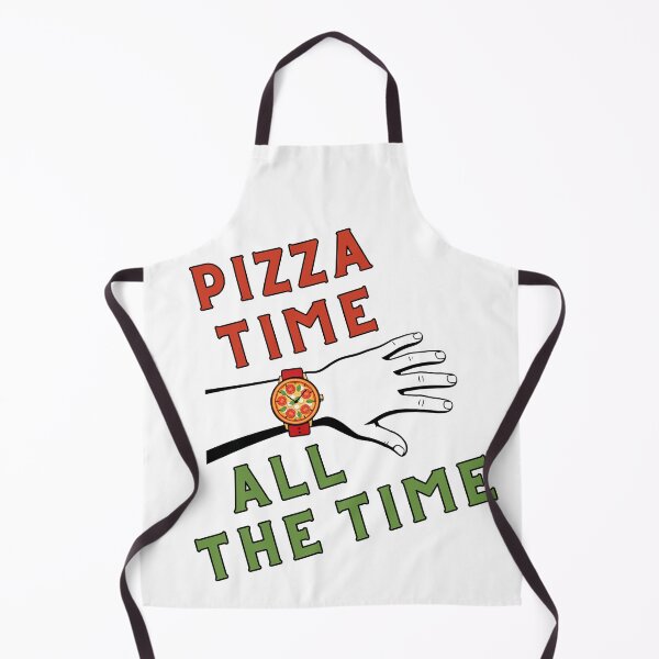 Item preview, Pizza Time All The Time - Funny Pizza Clock Hand designed and sold by Shedronpanda.