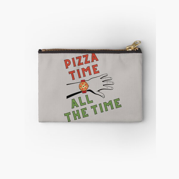 Item preview, Pizza Time All The Time - Funny Pizza Clock Hand  designed and sold by Shedronpanda.