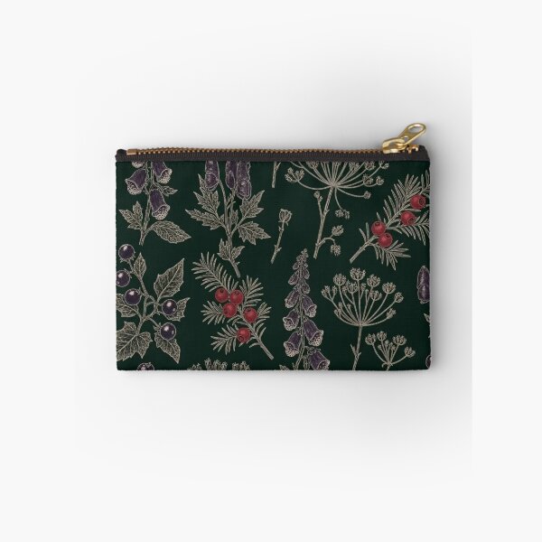 Item preview, Poison Garden Apothecary Shelf | Vintage Poisoner's Bottles Repeat Pattern designed and sold by StickyGuys.