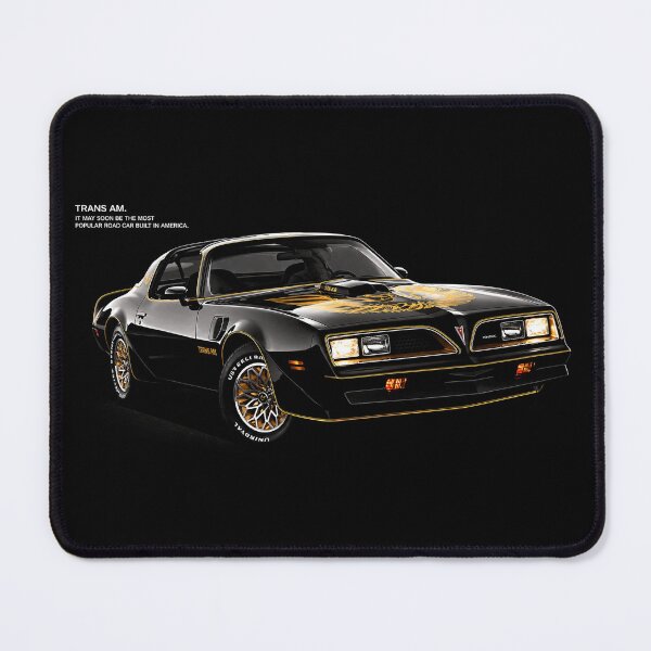 Item preview, 1977 Pontiac Trans Am T/A 6.6 – Black & Gold Muscle Car Art designed and sold by Stinky Lincy's Apparel Company.
