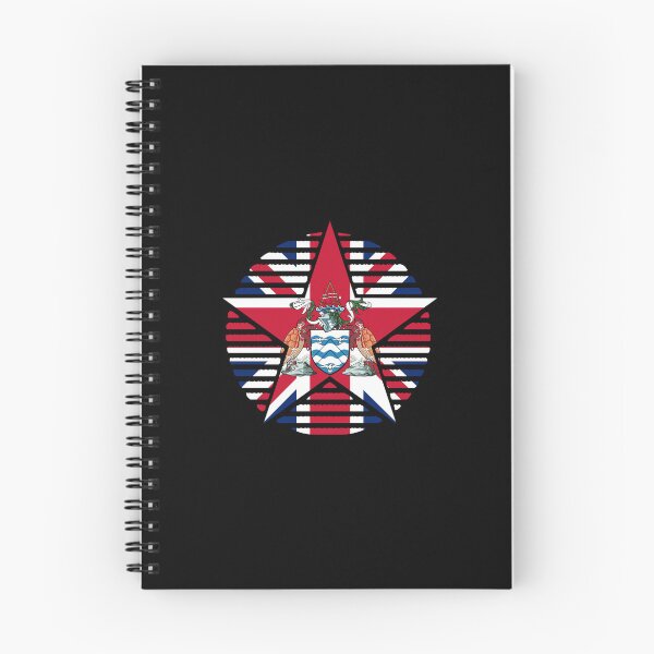 Item preview, Retro Ascension Island Flag Star SH-AC designed and sold by shitpostee.