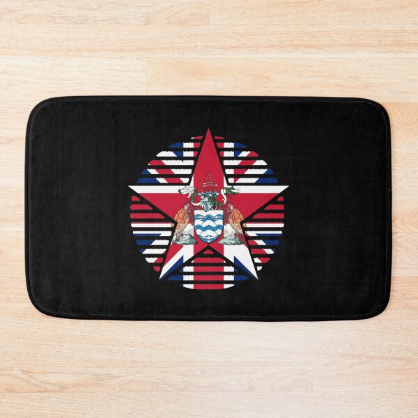 Item preview, Retro Ascension Island Flag Star SH-AC designed and sold by shitpostee.