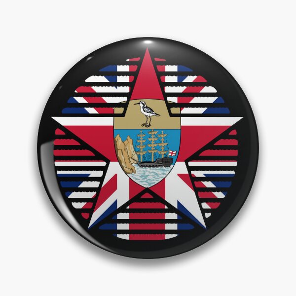 Item preview, Retro Saint Helena Flag Star SH-HL designed and sold by shitpostee.