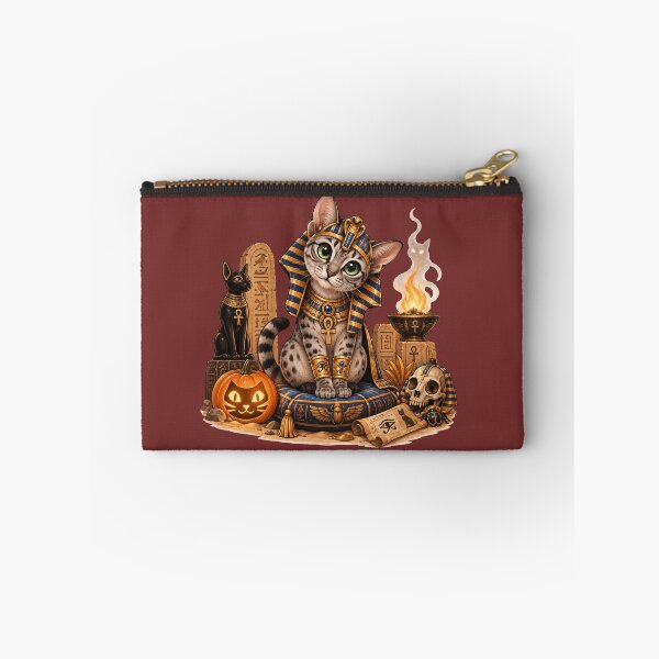 Item preview, Cute Egyptian Mau Pharaoh Cat Halloween designed and sold by NoExcusesTraveller .