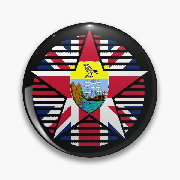 Item preview, Retro Tristan da Cunha Flag Star SH-TA designed and sold by shitpostee.