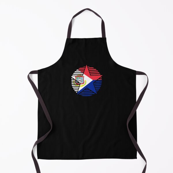 Item preview, Retro Sint Maarten Flag Star SX designed and sold by shitpostee.