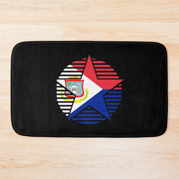 Item preview, Retro Sint Maarten Flag Star SX designed and sold by shitpostee.