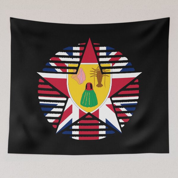 Item preview, Retro Turks and Caicos Islands Flag Star TC designed and sold by shitpostee.