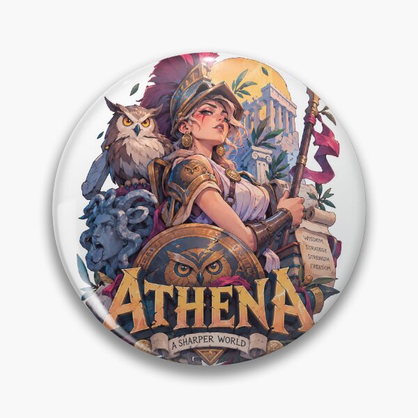 Artikelvorschau, Athene, Göttin der Strategie und Weisheit entworfen und verkauft von MarlicShop.