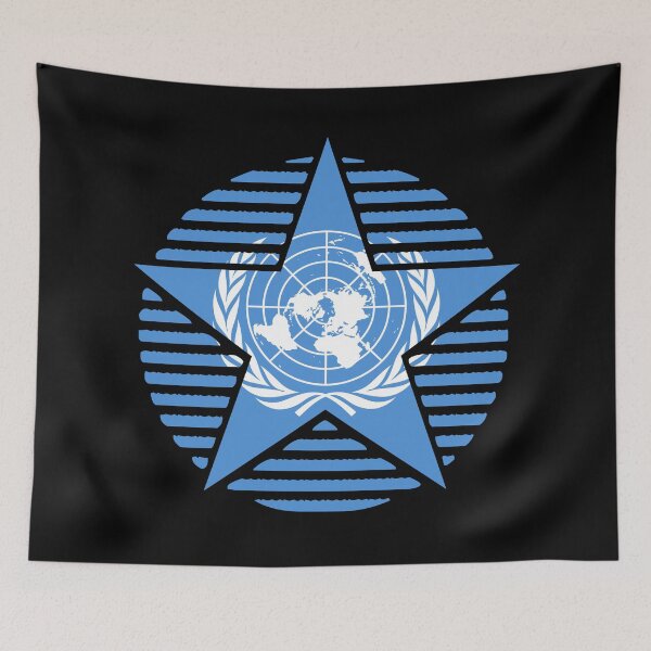 Item preview, Retro United Nations Flag Star UN designed and sold by shitpostee.