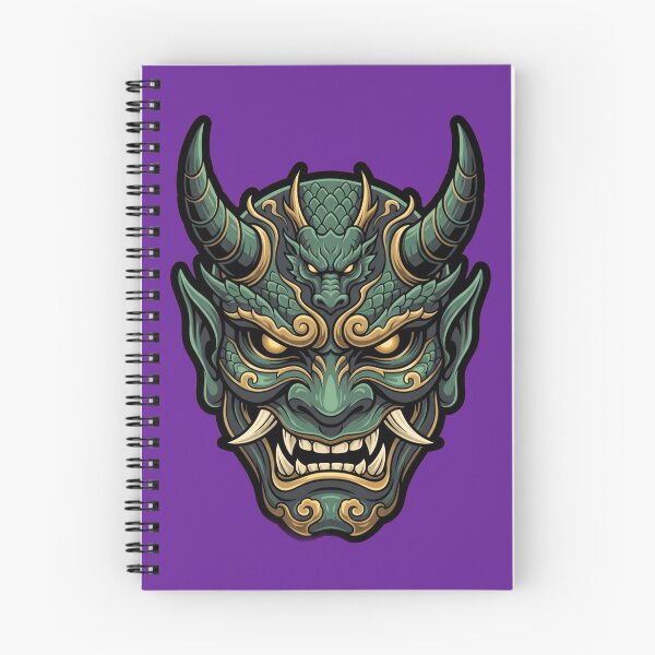 Item preview, Green Oni Dragon Demon Mask designed and sold by Pixel-Perfecto.