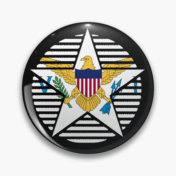 Item preview, Retro United States Virgin Islands Flag Star VI designed and sold by shitpostee.