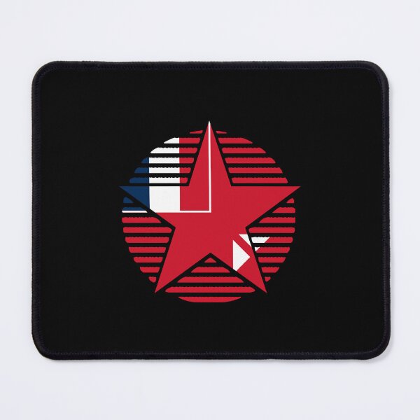 Item preview, Retro Wallis and Futuna Flag Star WF designed and sold by shitpostee.