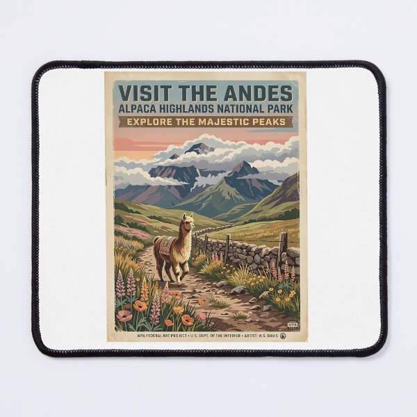 Item preview, Highland Alpaca Hiker designed and sold by PictoVibe.