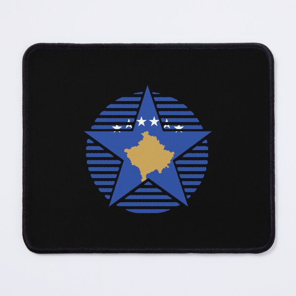 Item preview, Retro Kosovo Flag Star XK designed and sold by shitpostee.