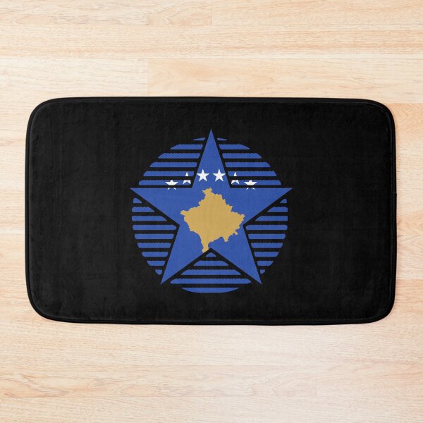 Item preview, Retro Kosovo Flag Star XK designed and sold by shitpostee.