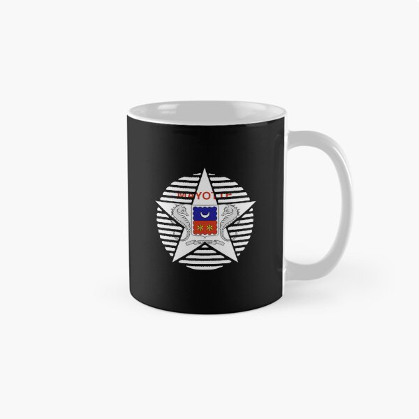 Item preview, Retro Mayotte Flag Star YT designed and sold by shitpostee.