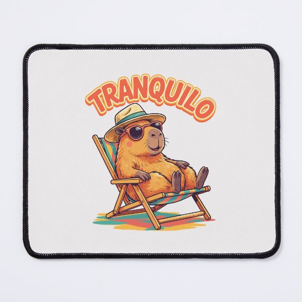 Item preview, Tranquilo Capybara – Funny Chill Summer Capybara designed and sold by paulo silveira.