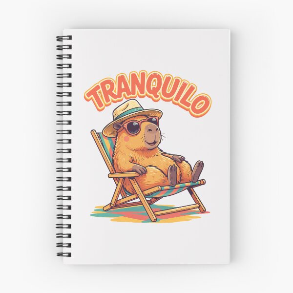 Item preview, Tranquilo Capybara – Funny Chill Summer Capybara designed and sold by paulo silveira.