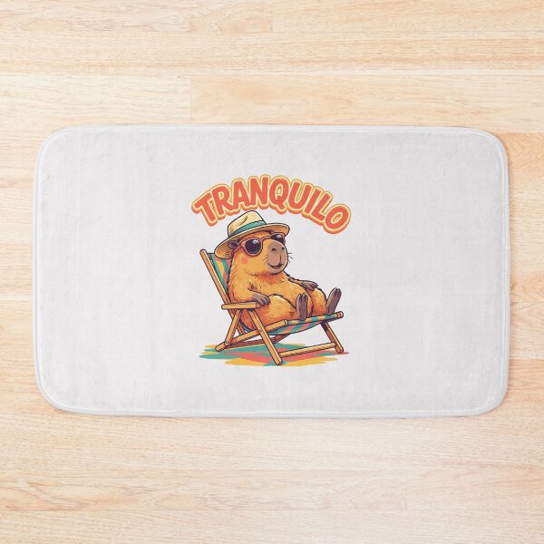 Item preview, Tranquilo Capybara – Funny Chill Summer Capybara designed and sold by paulo silveira.