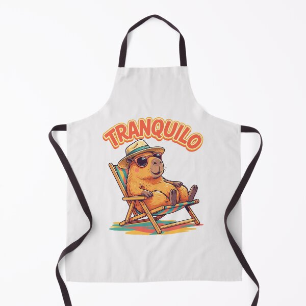 Item preview, Tranquilo Capybara – Funny Chill Summer Capybara designed and sold by paulo silveira.