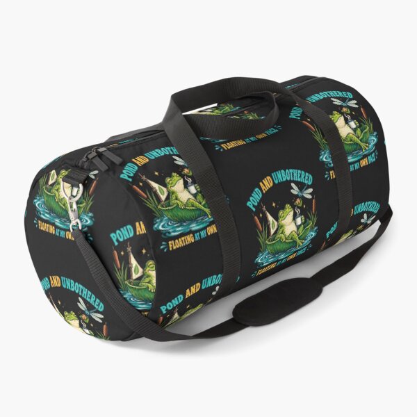 Item preview, Pond and Unbothered – Funny Relaxing Frog designed and sold by NinaCreator.