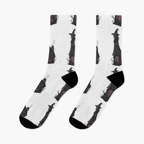 Item preview, Haunted Witch House – Dark Gothic Halloween Illustration designed and sold by CalmDownZone ⭐️⭐️⭐️⭐️⭐️.