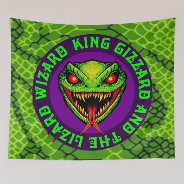 Item preview, King Gizzard and the Lizard Wizard - Lizard  designed and sold by Q Art & Design .