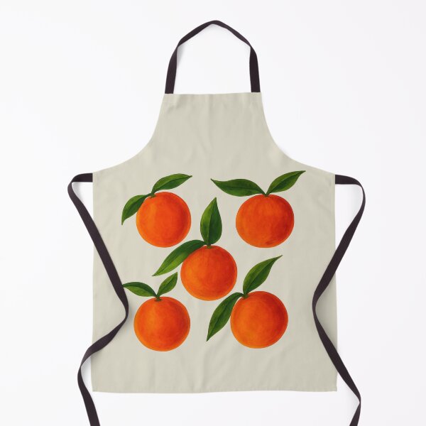 Item preview, Watercolor Oranges with Green Leaves designed and sold by zibziby.