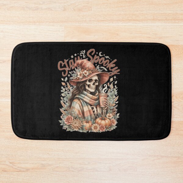 Item preview, Spooky Skeleton Witch Coffee Fall Halloween designed and sold by Zizo-DR44.