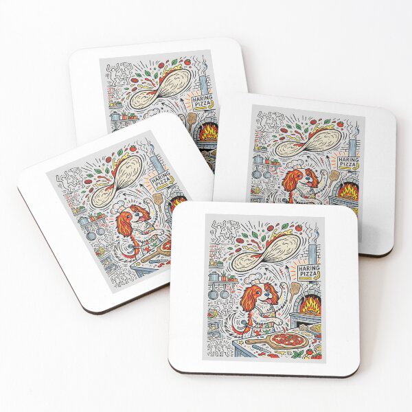 Item preview, Cavalier King Charles Pizza Chef designed and sold by PictoVibe.