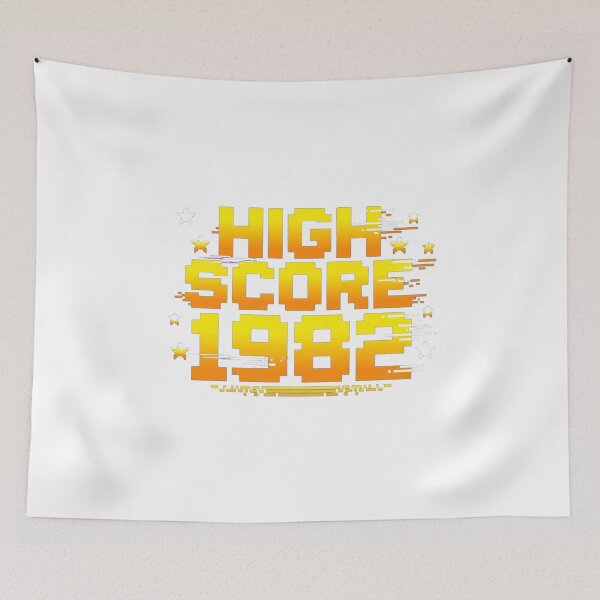 Item preview, High Score Arcade designed and sold by GeeklyShirts.