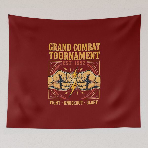 Item preview, Grand Combat Tournament Mortal Edition designed and sold by GeeklyShirts.