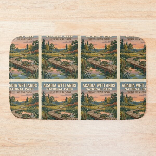 Item preview, Red-Eared Slider Wetland designed and sold by PictoVibe.